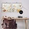 Stupell Industries Snail Crawl by Mushrooms 2pc Framed Giclee Wall Art Set Design by Kim Allen
